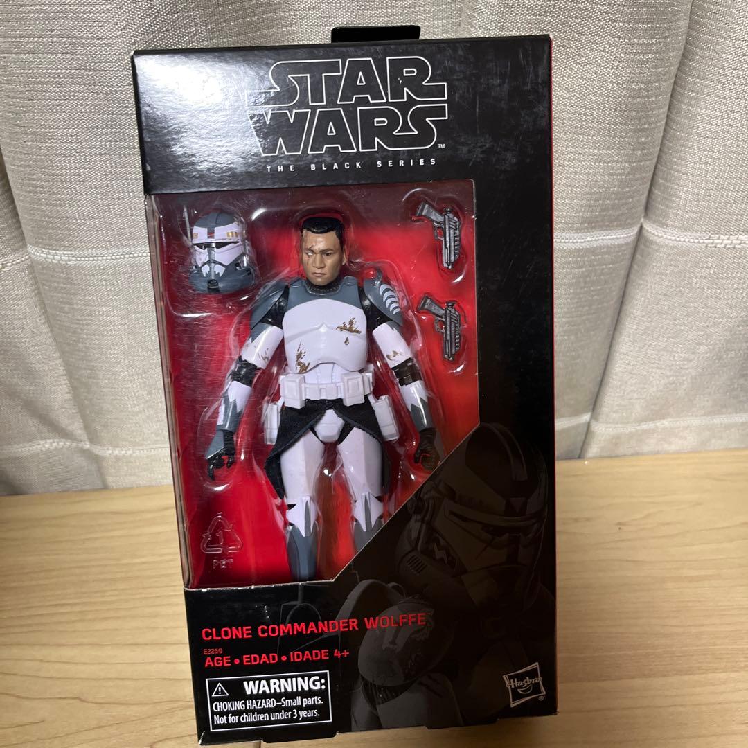 コマンダーウルフ　ウルフィ　クローンウォーズ　スターウォーズ　ブラックシリーズ