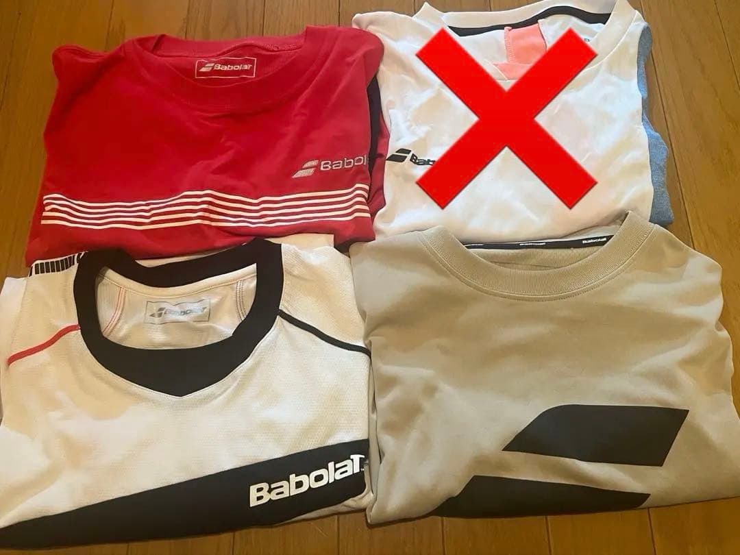 Babolat バボラ　メンズ　テニスウェア　4点セット