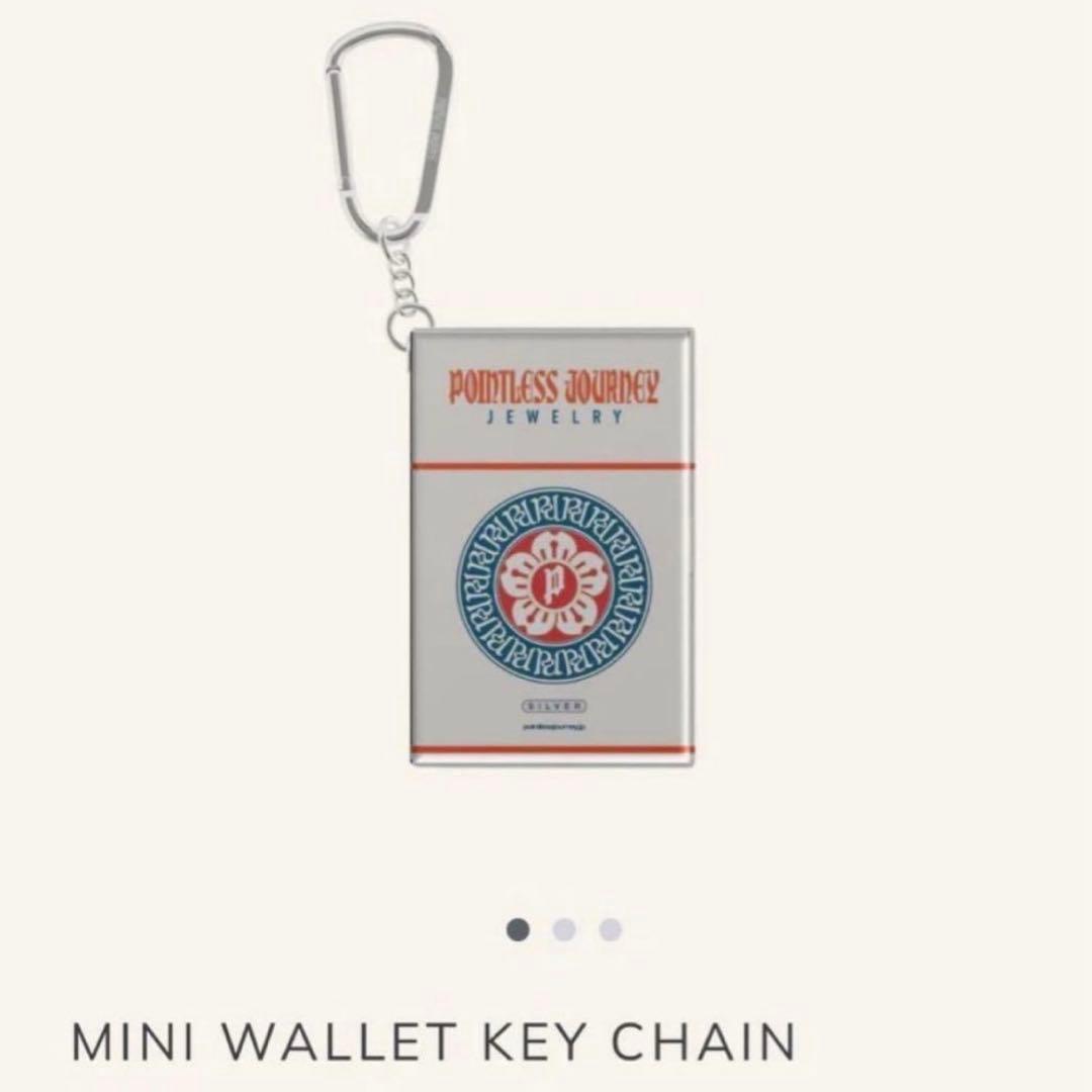 キーホルダー・アクリルキーホルダー POINTLESS JOURNEY mini wallet keychain