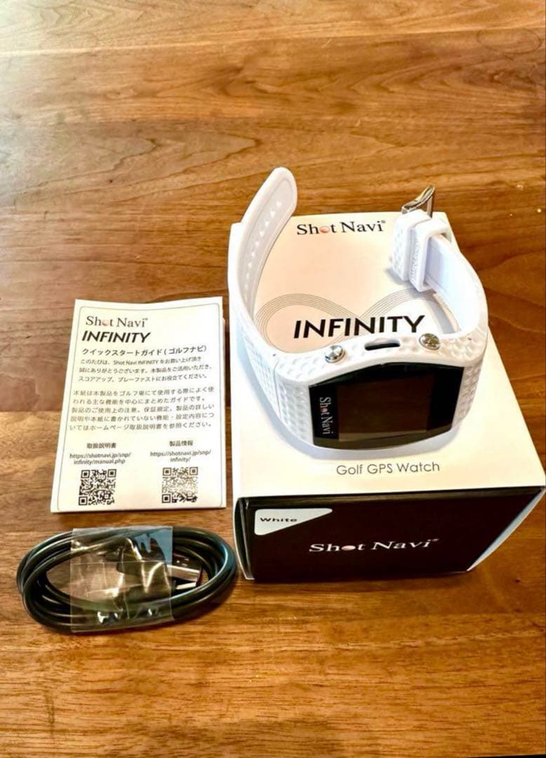 ★専用★ Shot Navi INFINITY ゴルフGPSウォッチ ホワイト