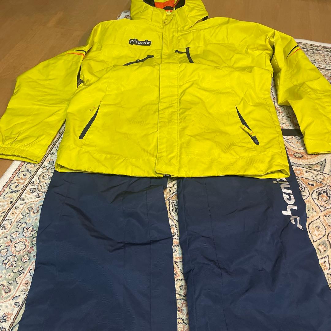 Phenix スキーウェア イエロー/ネイビー　170センチ
