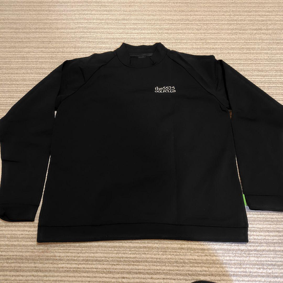 5525golf 長袖シャツ　モックネック
