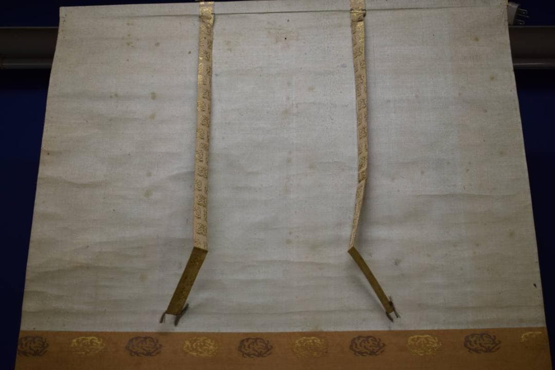 模写/谷文晁/富士図/桐題箱付/布袋屋掛軸HG-210