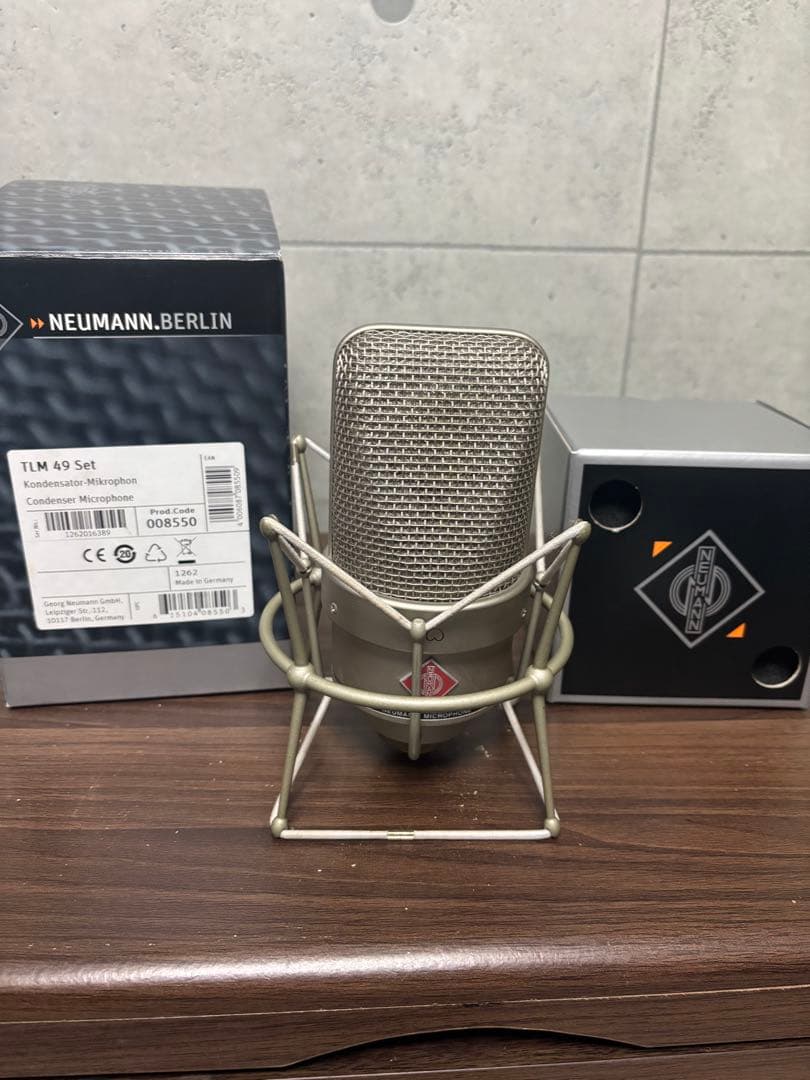【24時間限定】美品 TLM49 NEUMANN コンデンサーマイク ノイマン