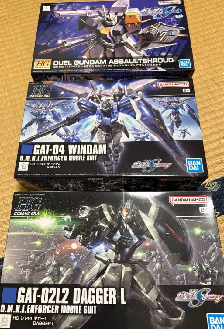 hg プラモデルセット 5