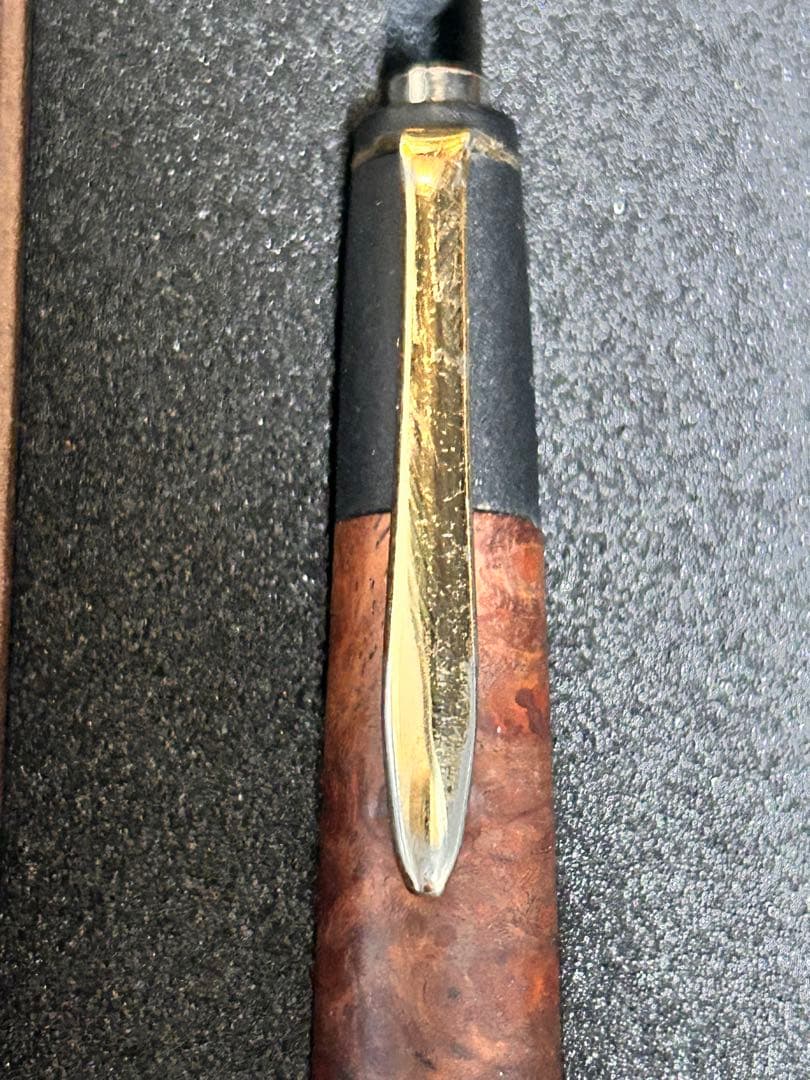 ボナんぺん花梨瘤真鍮シャーペン