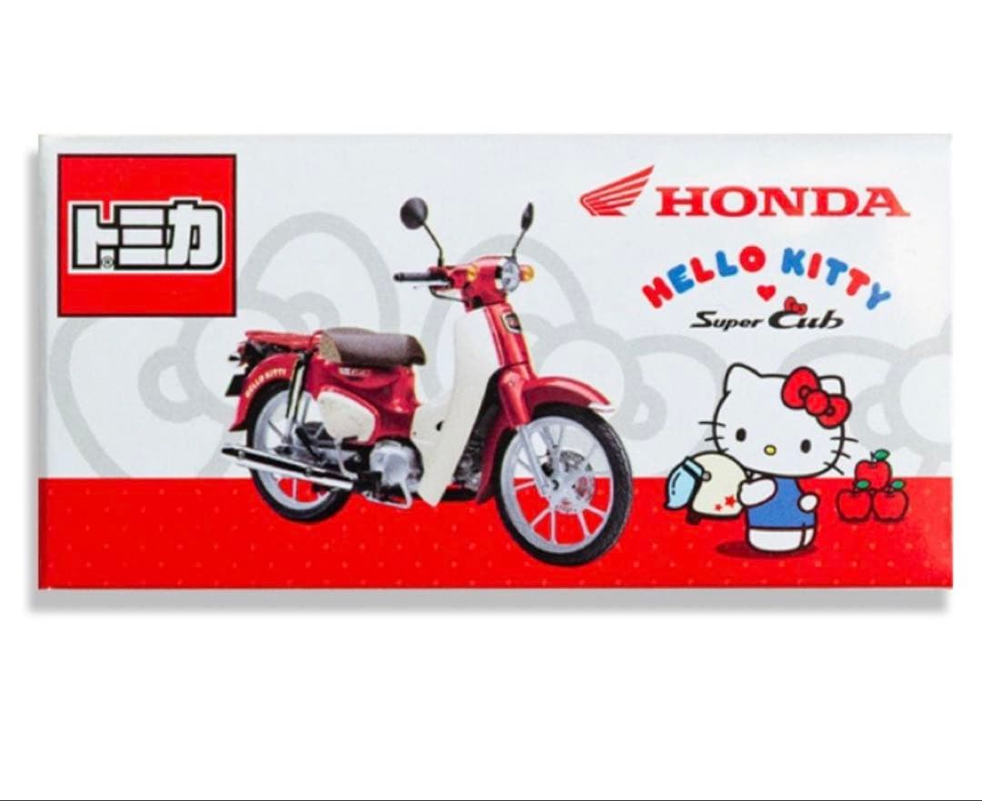 5台分！限定！トミカ スーパーカブ × HELLO KITTY コラボモデル！