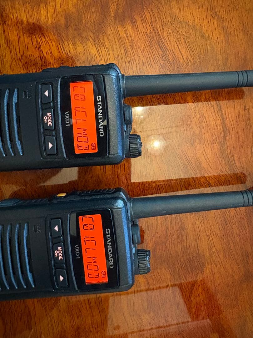 STANDARD VXD1 トランシーバー　動作品　デジタル簡易無線機