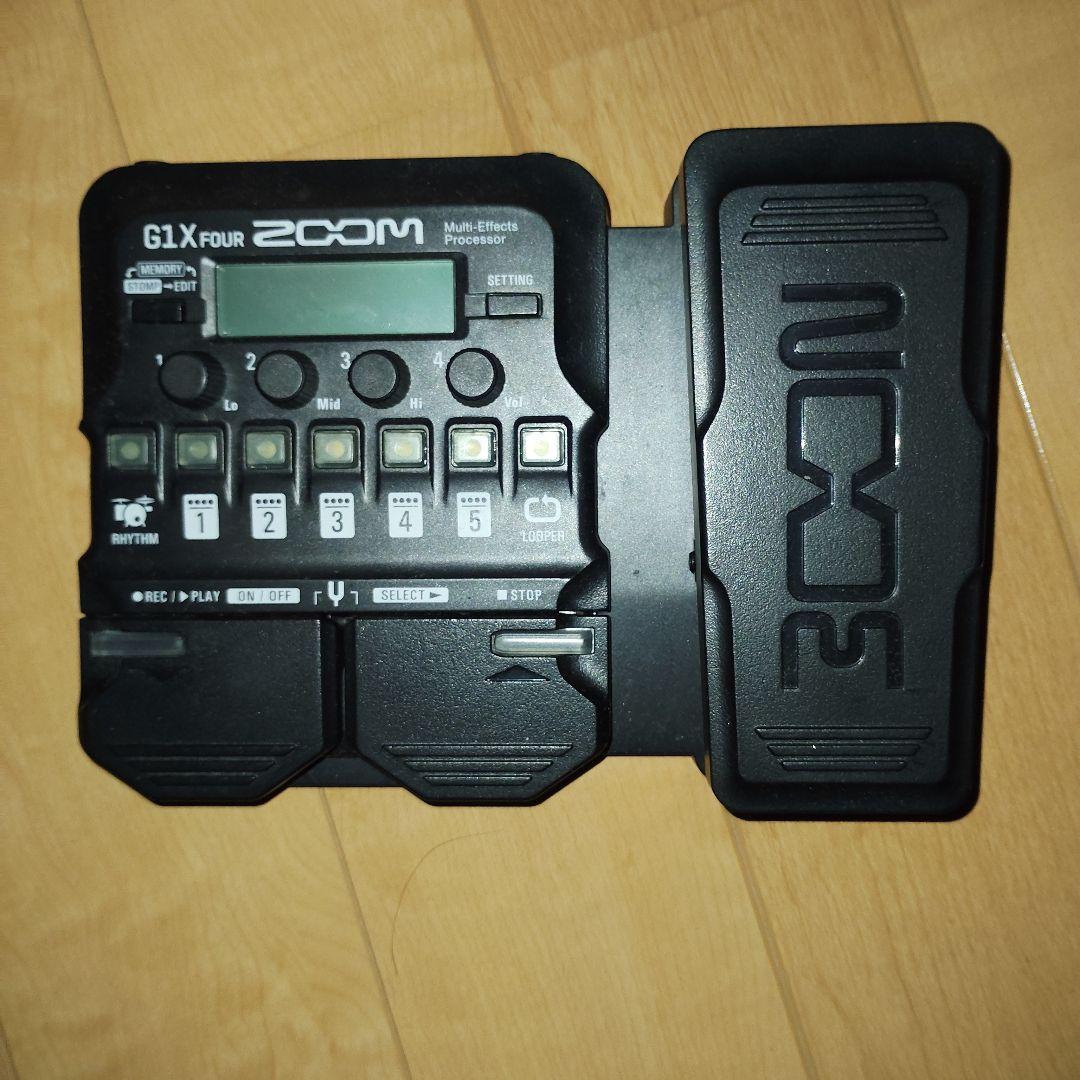 ZOOM G1X FOUR マルチエフェクター acアダプター付き