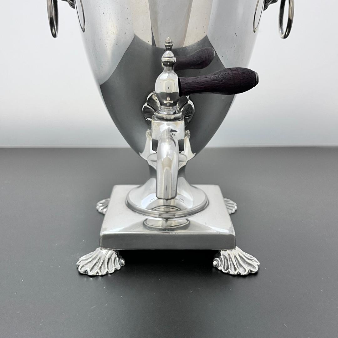 【Friedman Silver Co】 ライオンのサモワール  小型サーバー