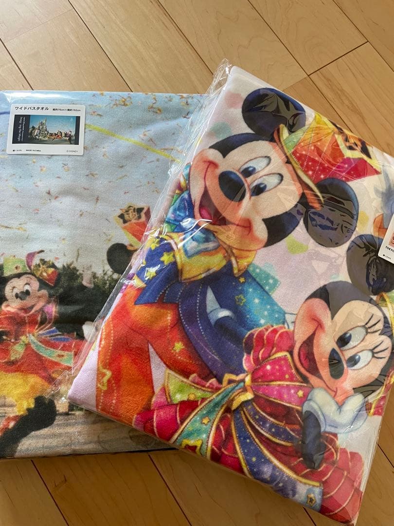 ディズニー　グランドフィナーレ　イブニングマジック　実写　バスタオルセット