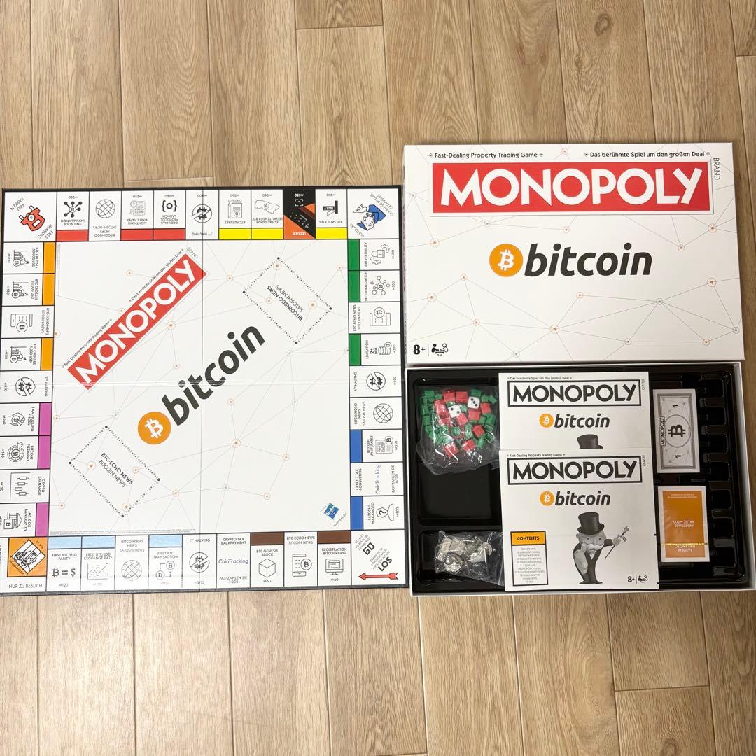 【レア】MONOPOLY bitcoin ボードゲーム モノポリービット