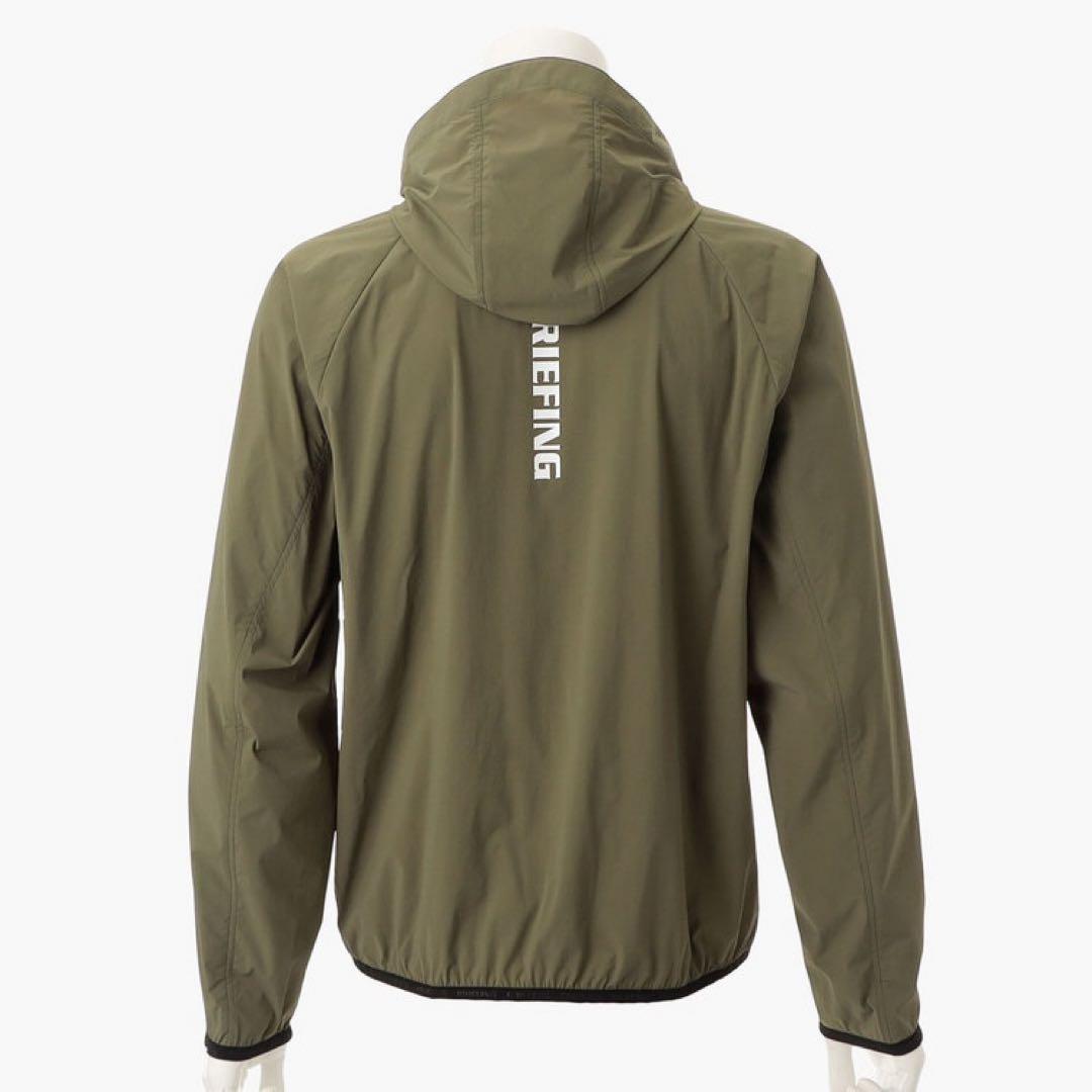 【今期新作・タグ付き】 BRIEFING メンズウィンドアノラック オリーブ M
