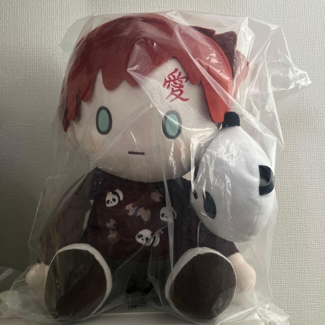 NARUTO 中国限定一番くじpanda paradise ぬいぐるみ　我愛羅