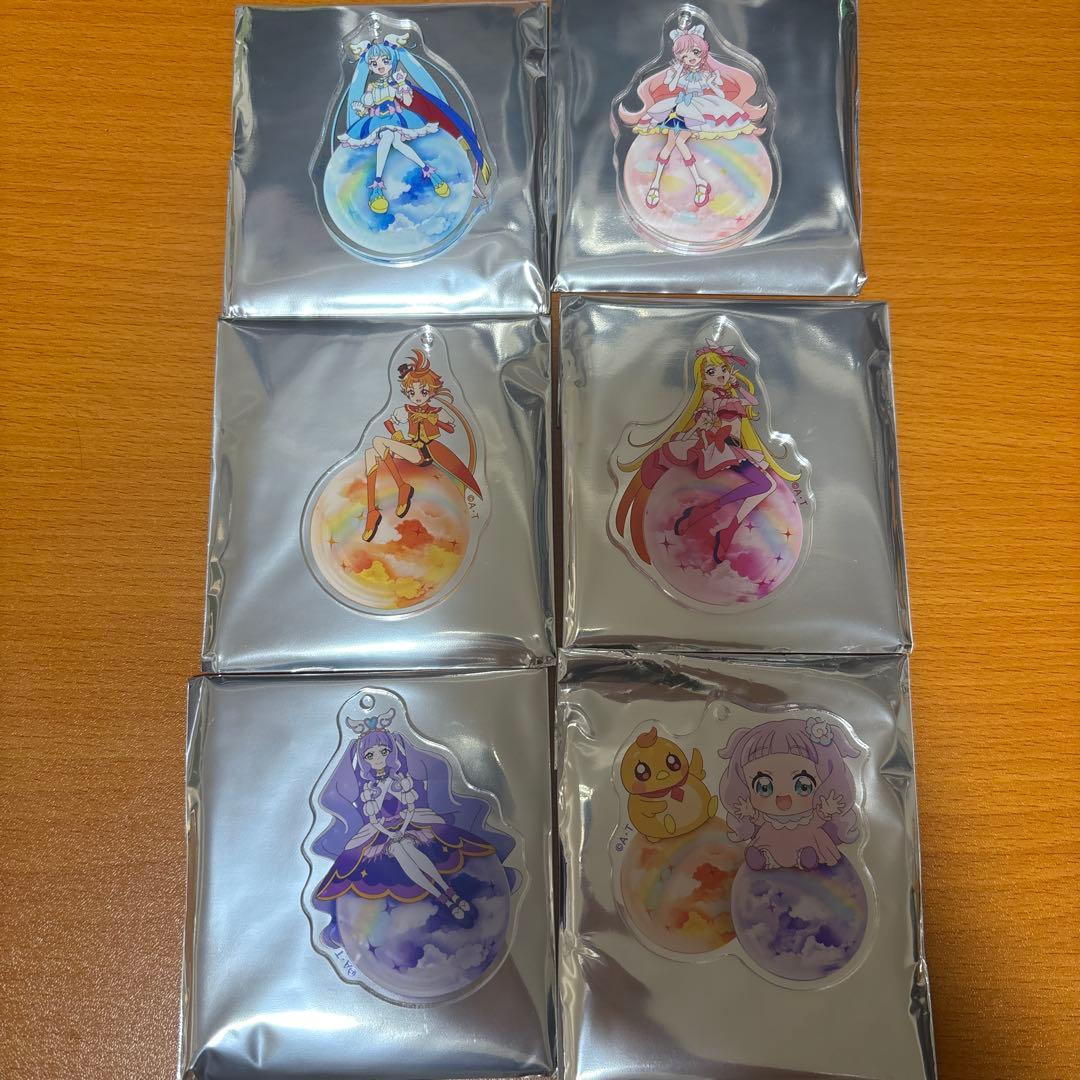 プリキュア　オーナメントキーホルダー　ひろプリ　コンプリートセット