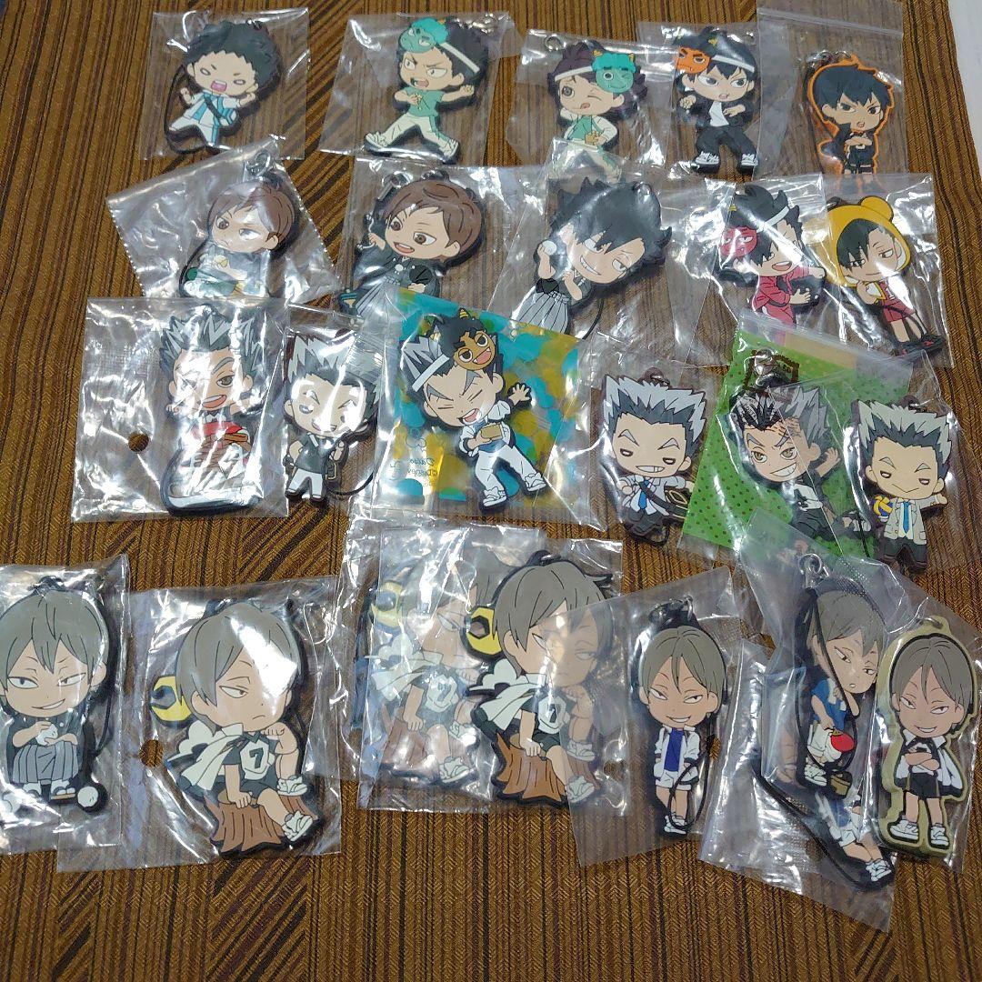 【バラ売可能】ハイキュー　ラバーストラップ