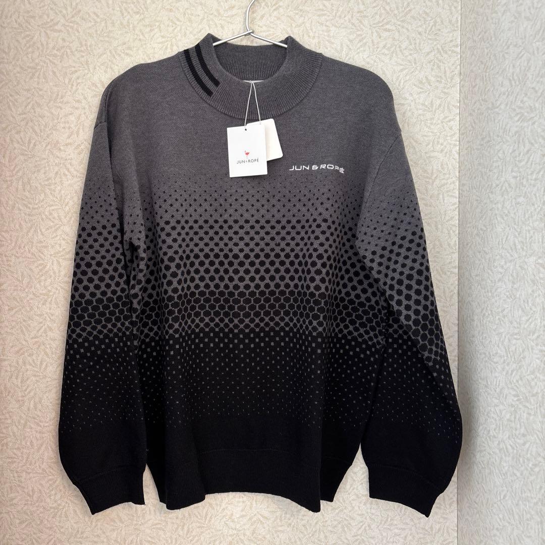 【新品未使用】JUN & ROPE グラデーションセーター Lサイズ
