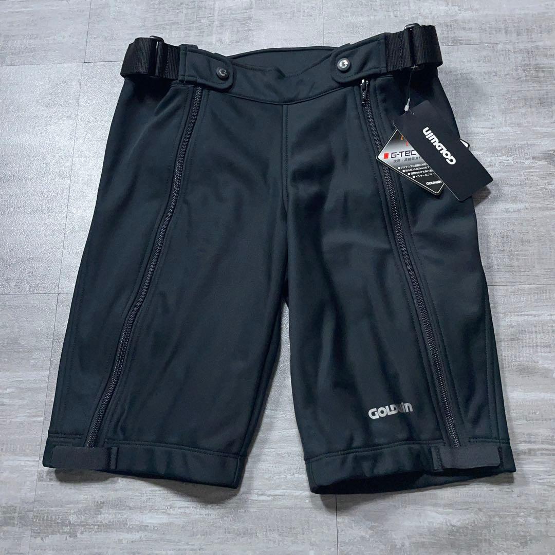 未使用品 GOLDWIN スキーウェア ハーフパンツ Mサイズ ブラック