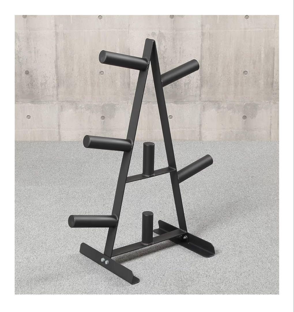 【福岡市中央区引取限定】iROTEC トレーニングベンチ プレートラックセット