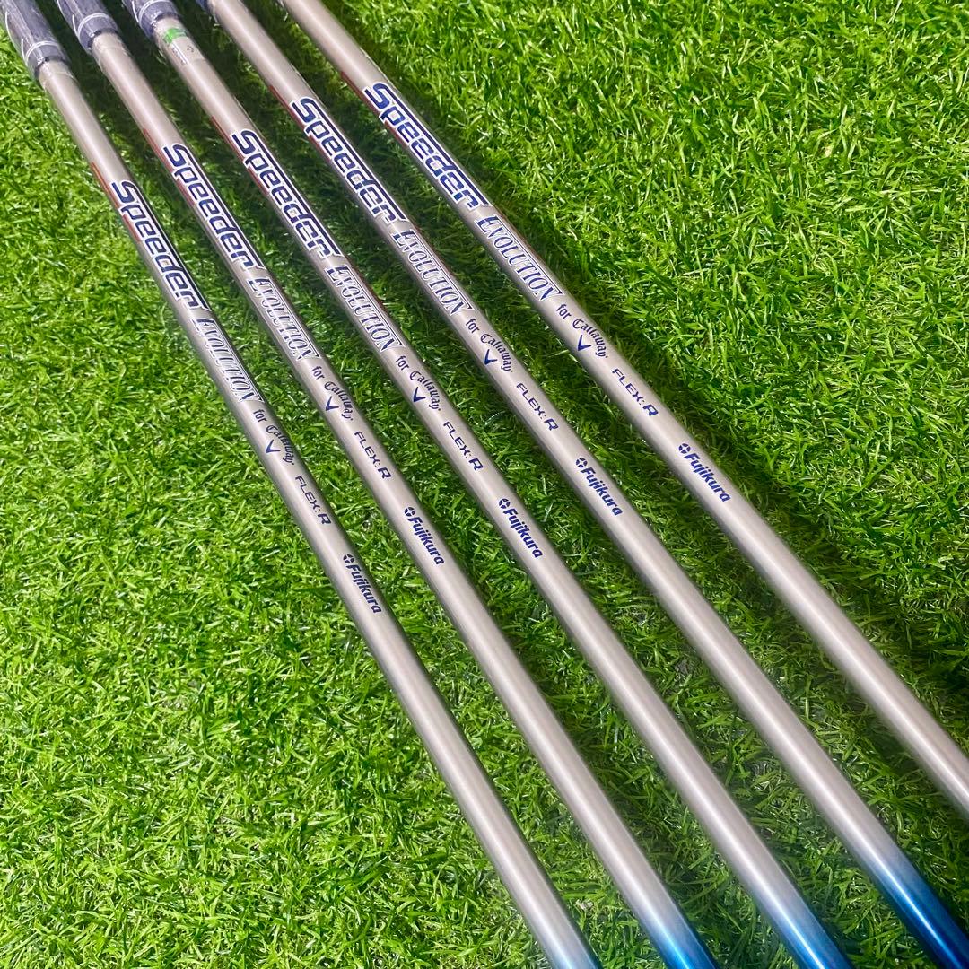 新品 キャロウェイ ビッグバーサ B21 アイアンセット 5本 R 右 保証書