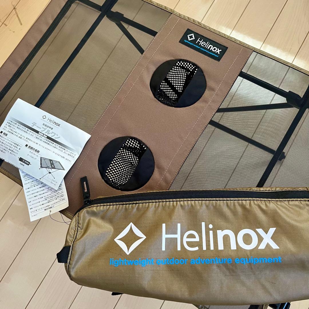 【未使用品】Helinox アウトドアテーブル テーブルワン