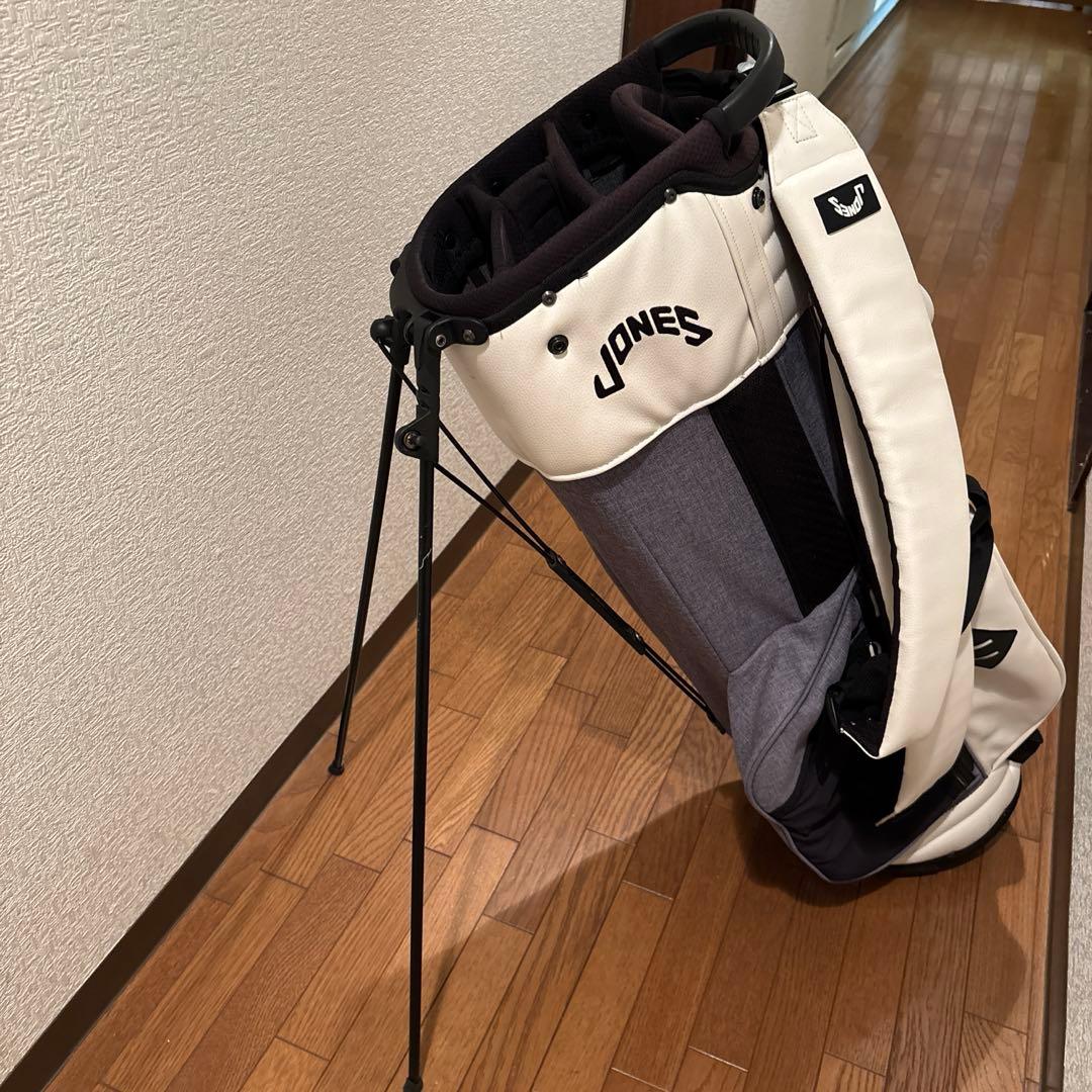 JHONSスタンドキャディバッグ　グレー