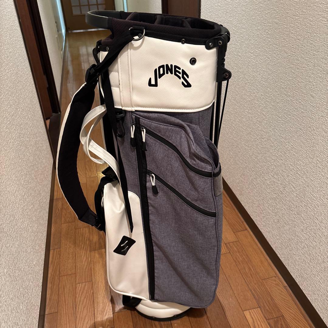 JHONSスタンドキャディバッグ　グレー