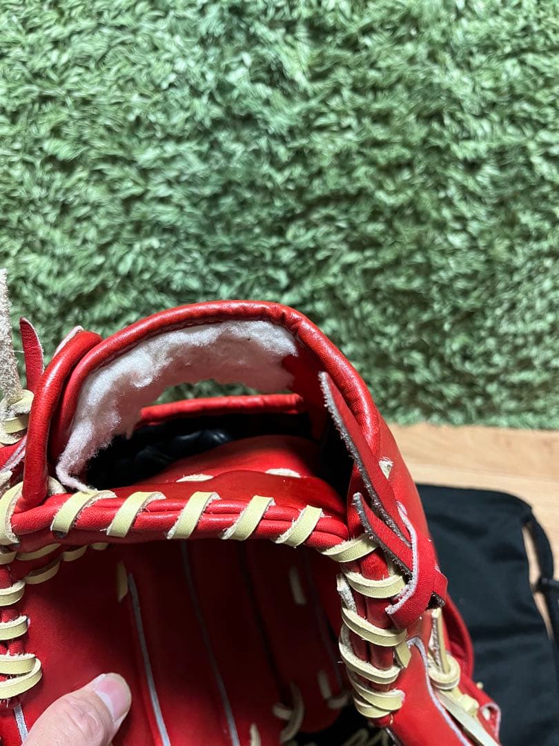 ウィルソンスタッフ 硬式外野手用グラブ 99型 Eオレンジ×キャメル