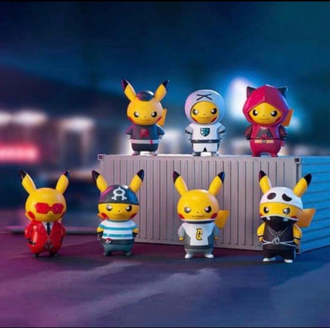 団員ごっこ　ピカチュウ　フィギュア　全種類セット　したっぱごっこ　ポケモン