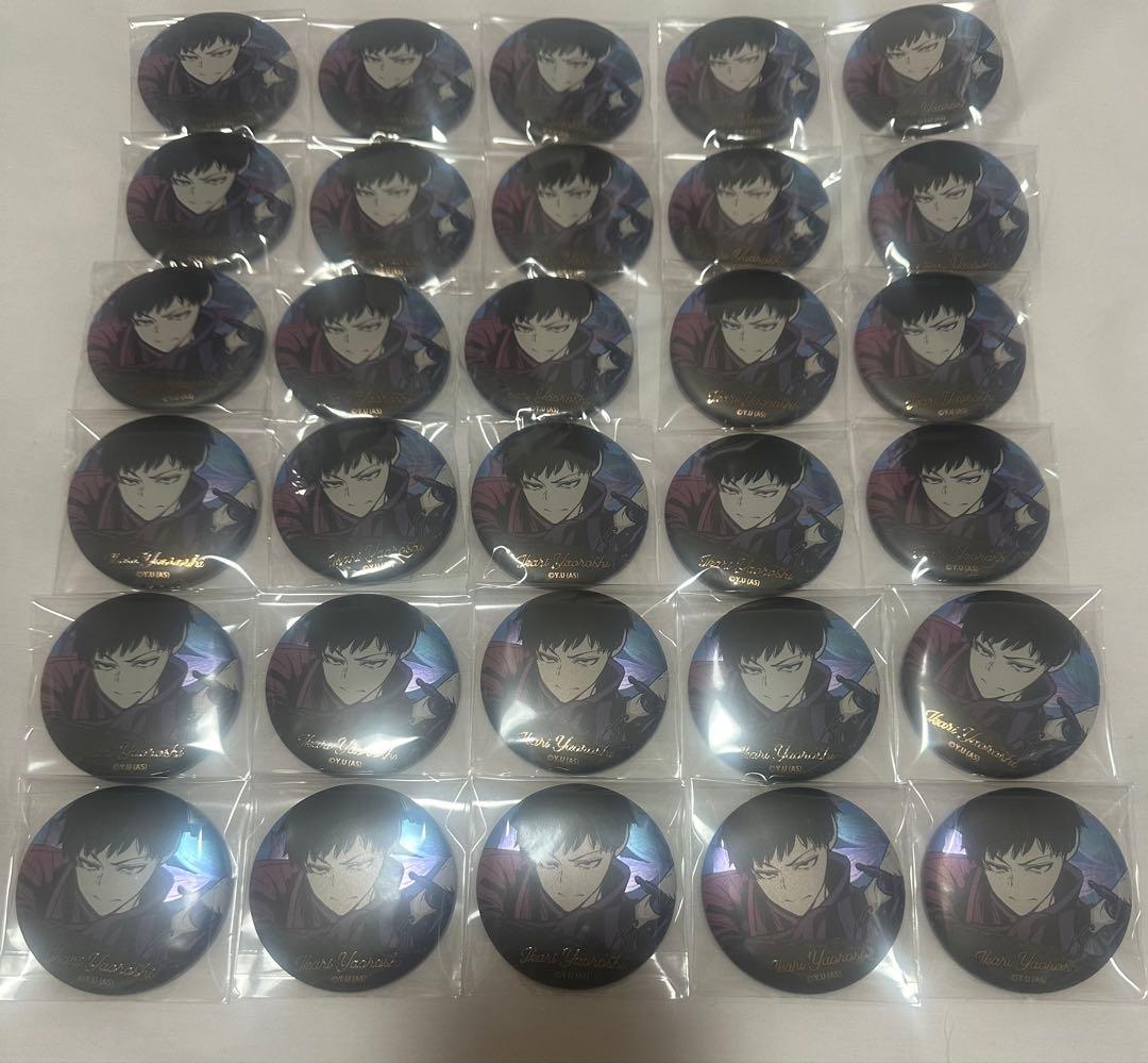 桃源暗鬼 矢颪碇 メタリック缶バッジ 30個セット 缶バッジ