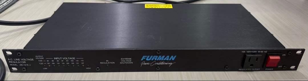 FURMAN AR-1215J パワーコンディショナー 安定化電源 日本仕様