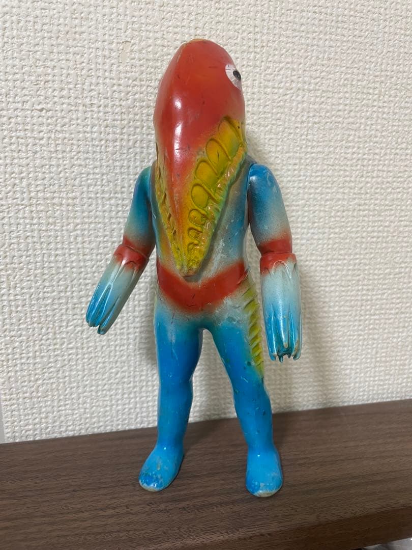 メトロン星人 マルサン 当時物ソフビ検)ブルマァク 旧バンダイ ウルトラマン