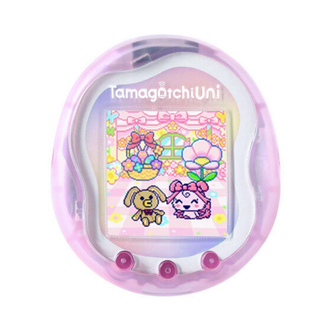 【新品】 Tamagotchi Uni Pink/White たまごっちユニ