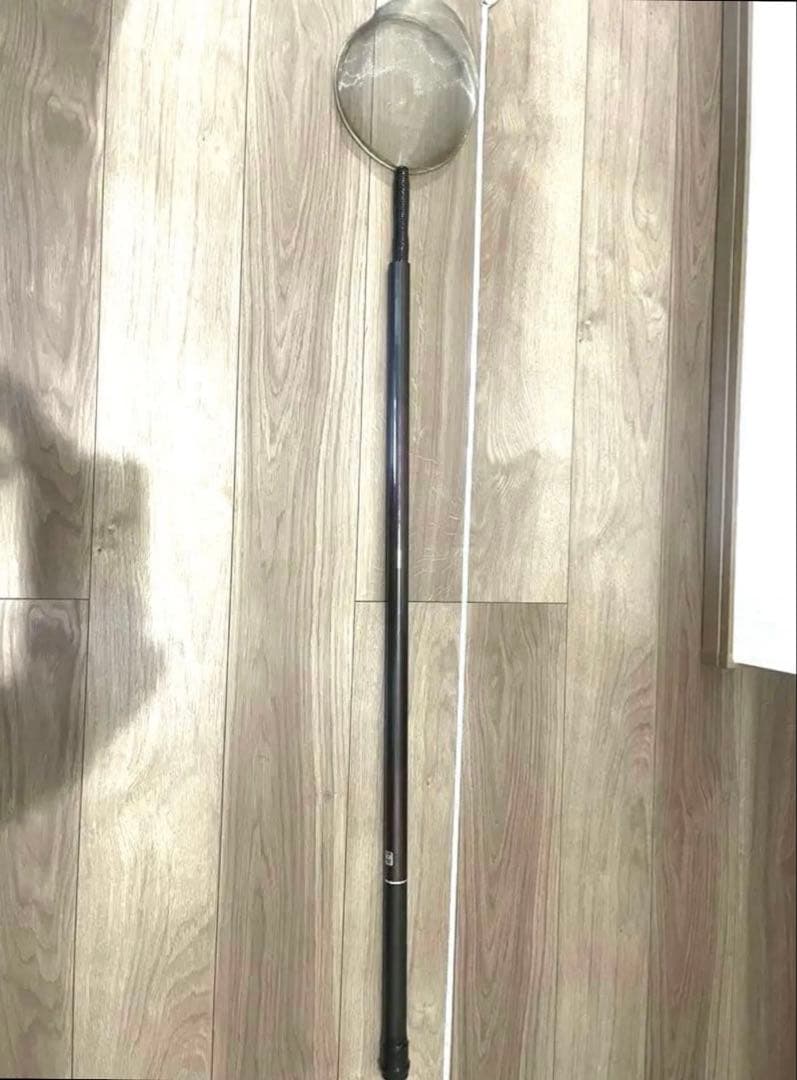 シラスウナギ　網竿セット　タモ網