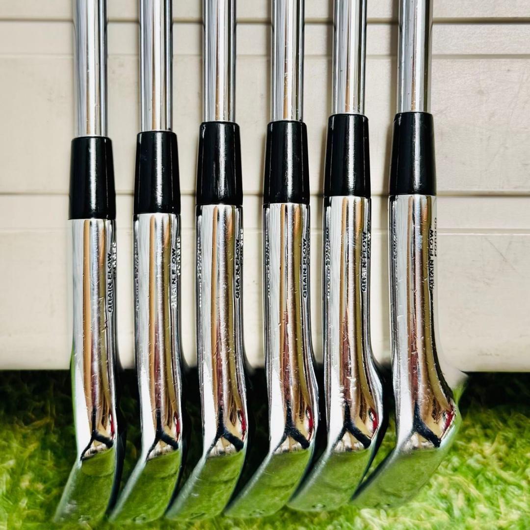 【良品】ミズノ MP-69 マッスルバック メンズアイアンセット 6本 S