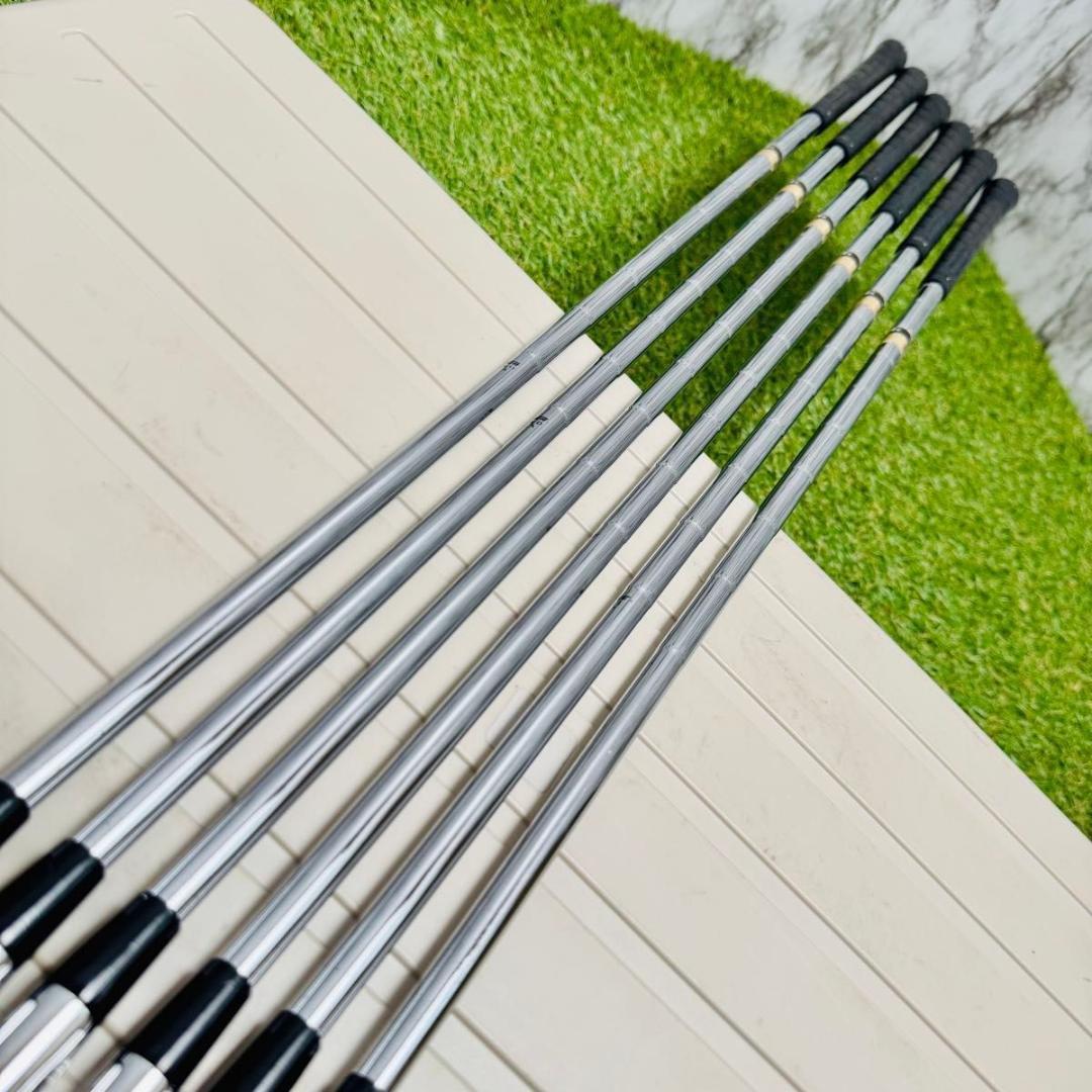 【良品】ミズノ MP-69 マッスルバック メンズアイアンセット 6本 S