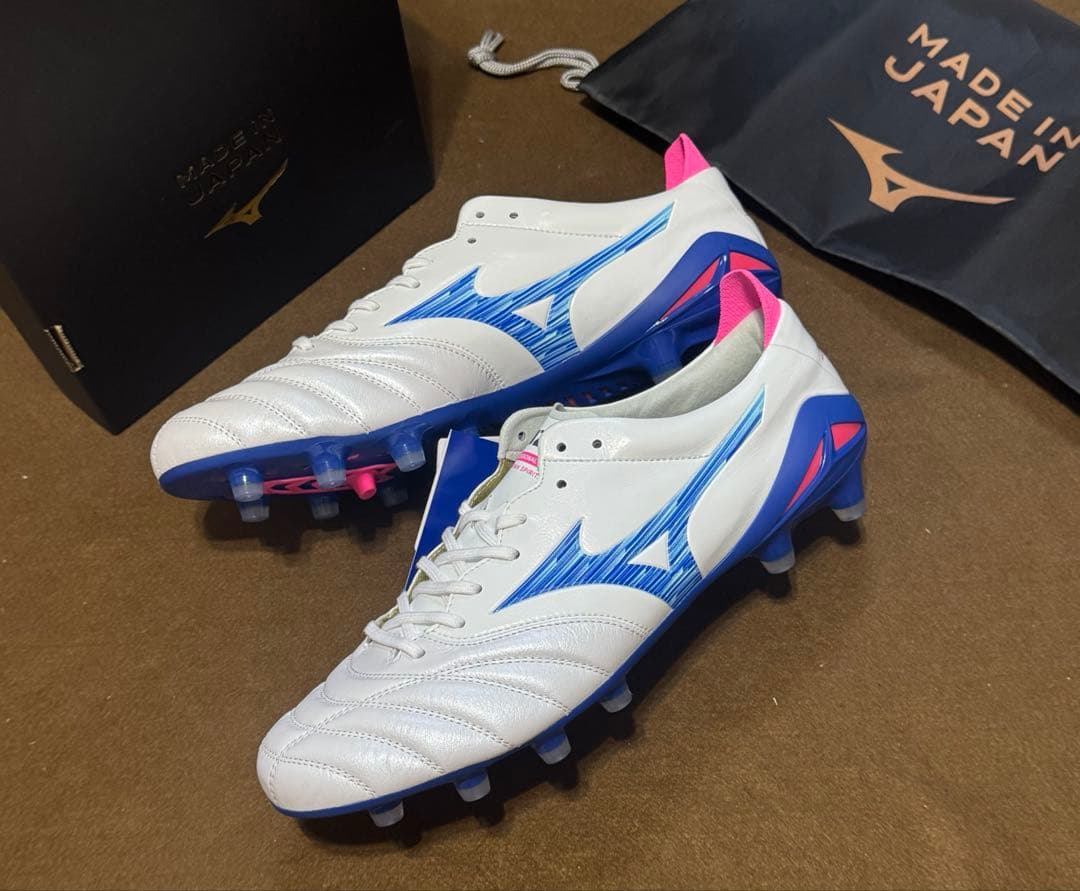 限定モデル　ミズノ　モレリア ネオ4 Japan 27 ターコイズ　Mizuno