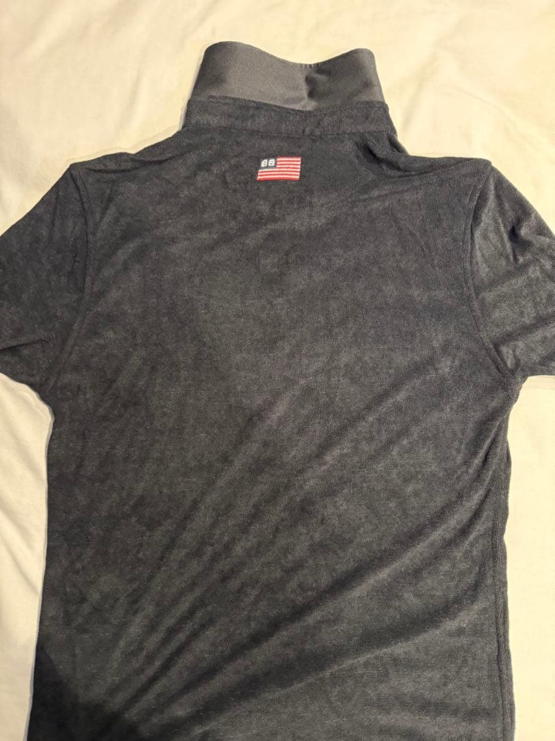 BRIEFING ブラック ポロシャツ
