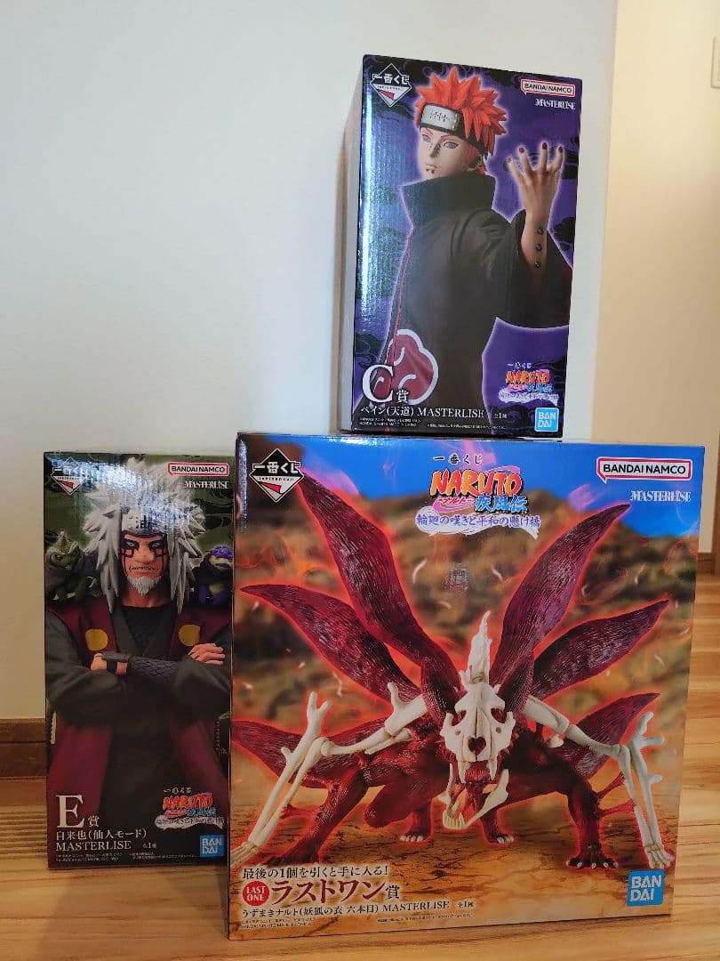 一番くじ NARUTO 疾風伝 輪廻と嘆きと平和の懸け橋 フィギュア セット