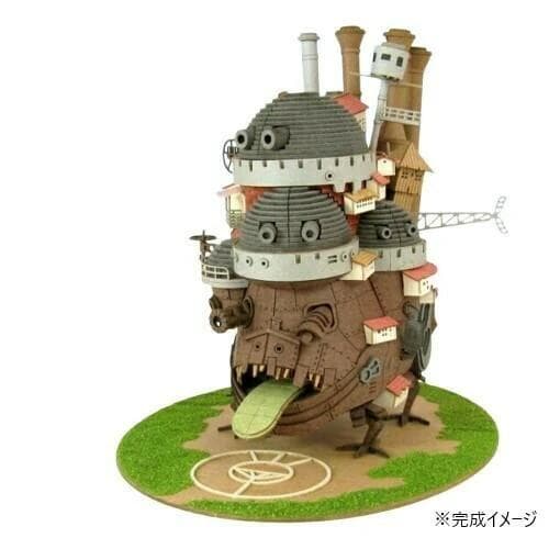 ハウルの動く城　みにちゅあーとキット　ハウルの城　ペーパークラフト
