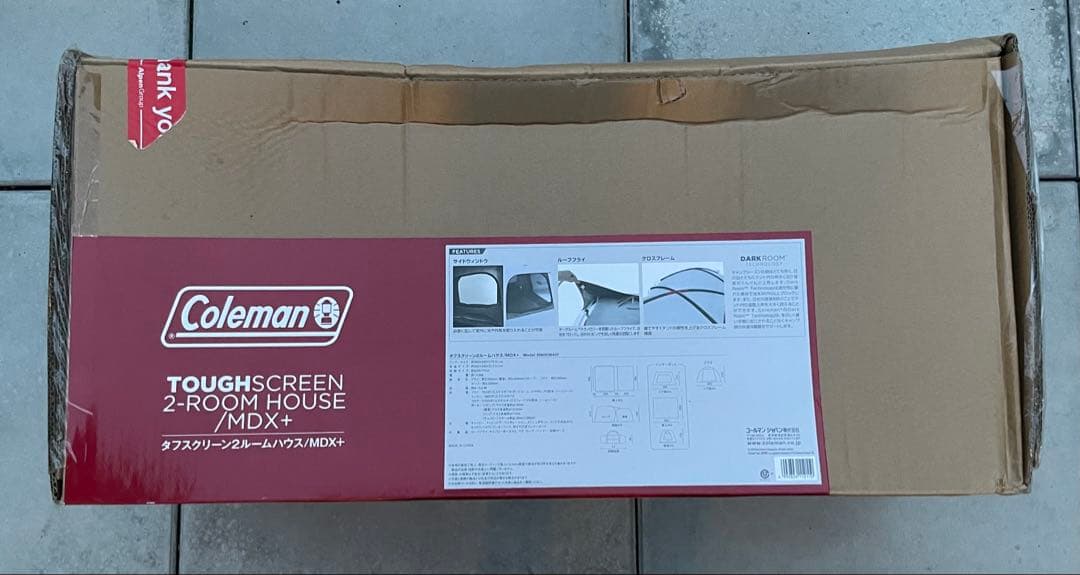 【新品未開封】コールマン タフスクリーン 2-ROOM HOUSE/MDX+