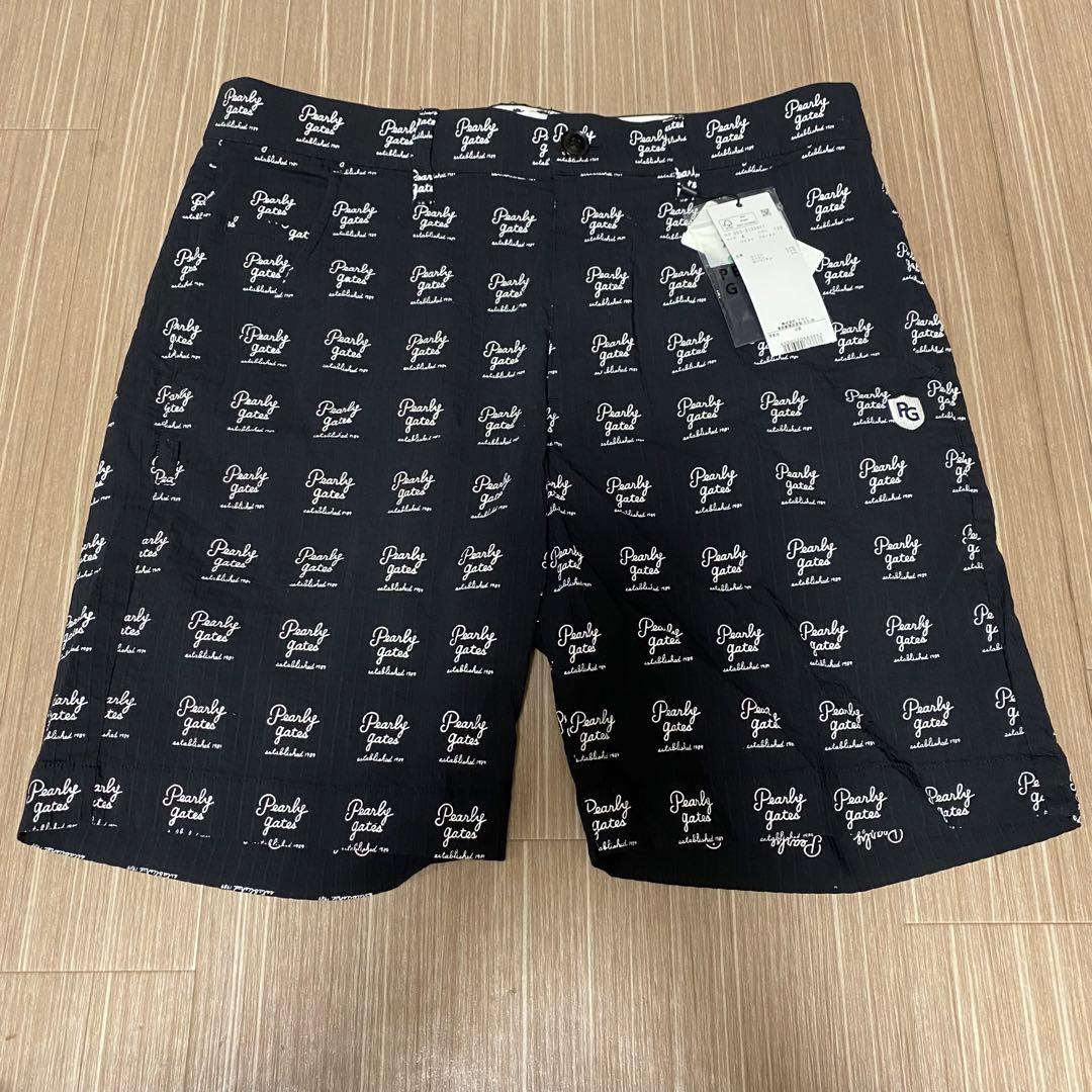 新品タグ付き　パーリーゲイツ　コットンナイロンサッカーショートパンツ　サイズM