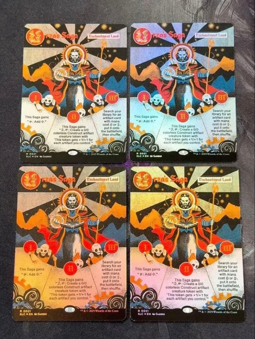 【SLD Foil】ウルザの物語　英語　4枚セット