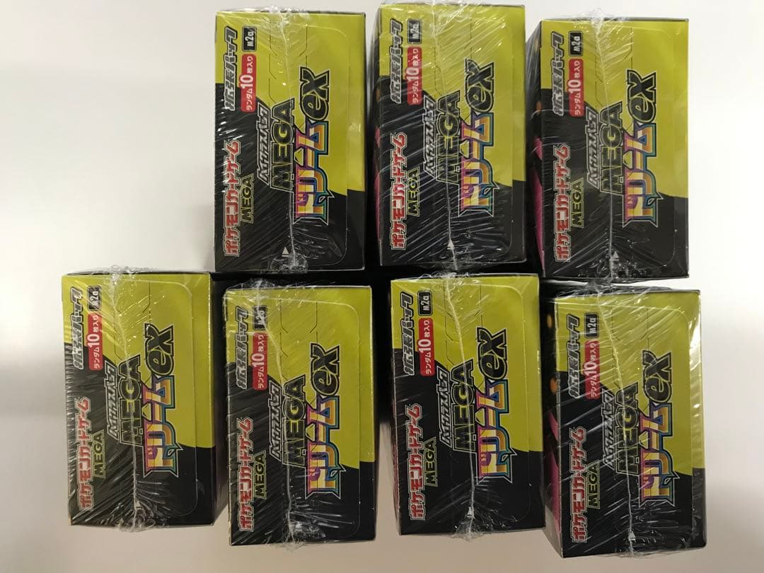 ポケモンカード　MEGAドリームex 7box新品未開封シュリンク付き