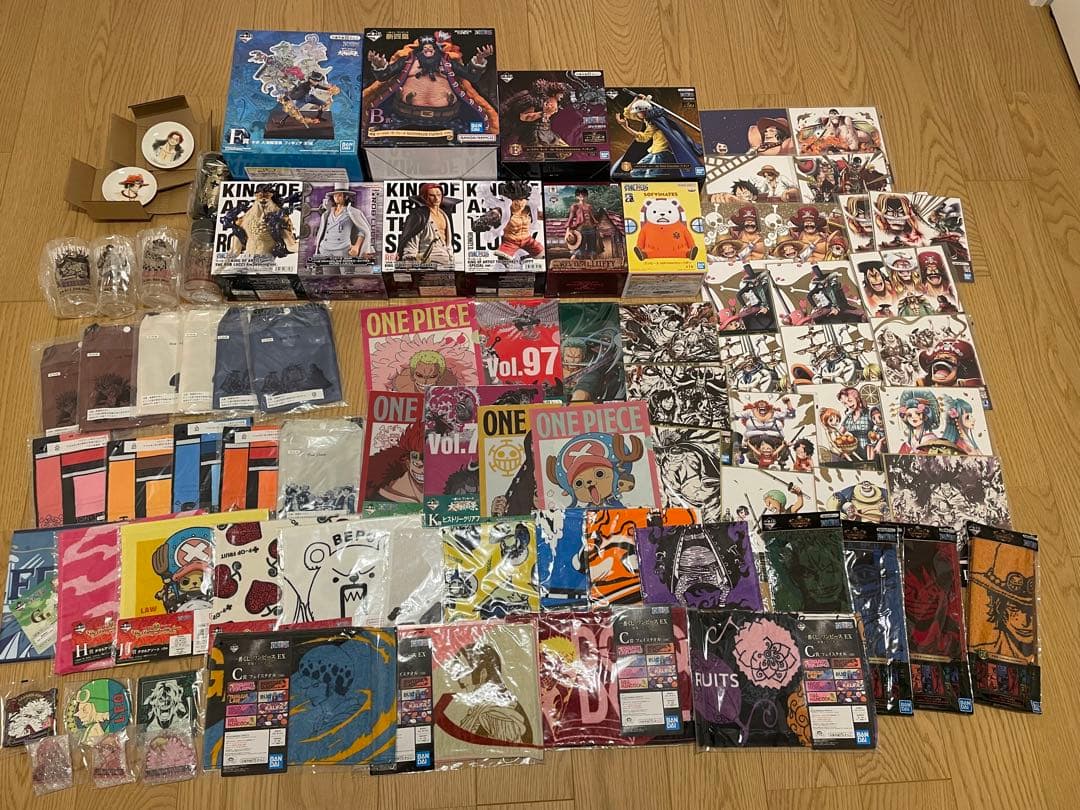 ワンピース 一番くじ プライズ フィギュア 下位賞まとめ