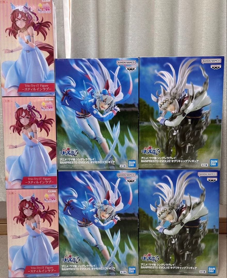 【新品未開封】 ウマ娘 フィギュア 7個セット スティルインラブなど