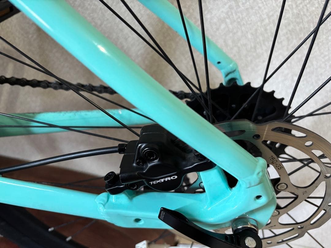 Bianchi 2024年モデル クロスバイク ディスクブレーキ 室内保管