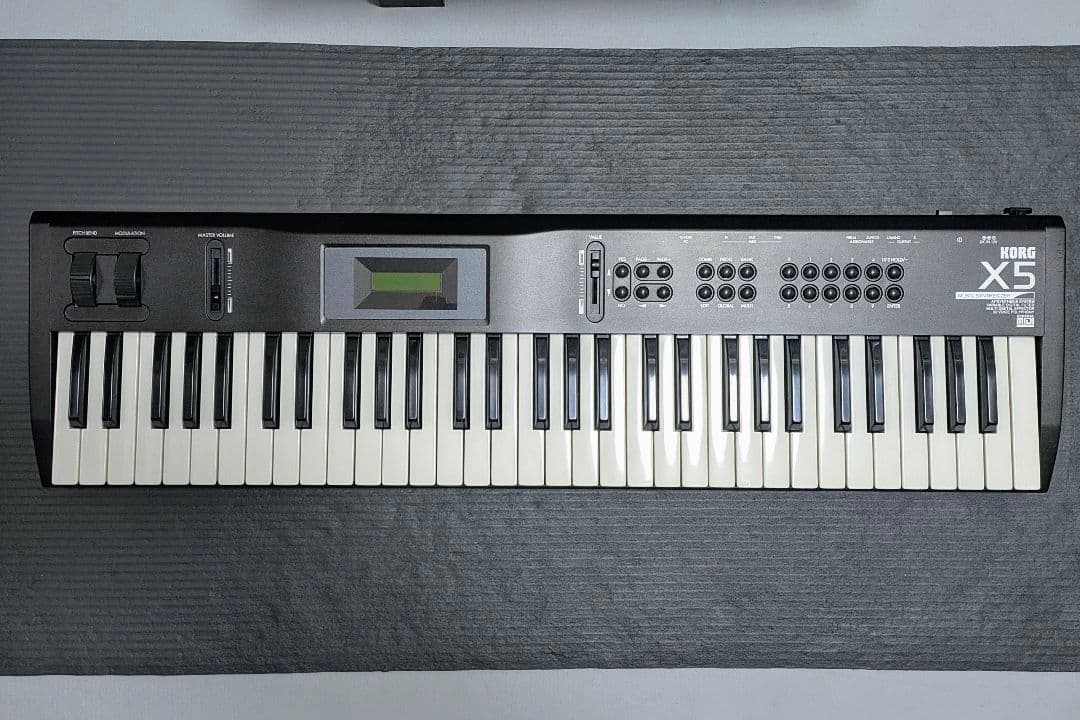 りん KORG X5 MIDIキーボード シンセサイザー