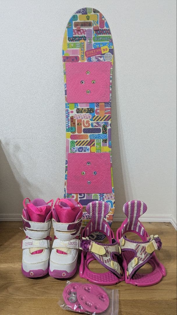 【激安セット】Burton 90cm スノーボードセット