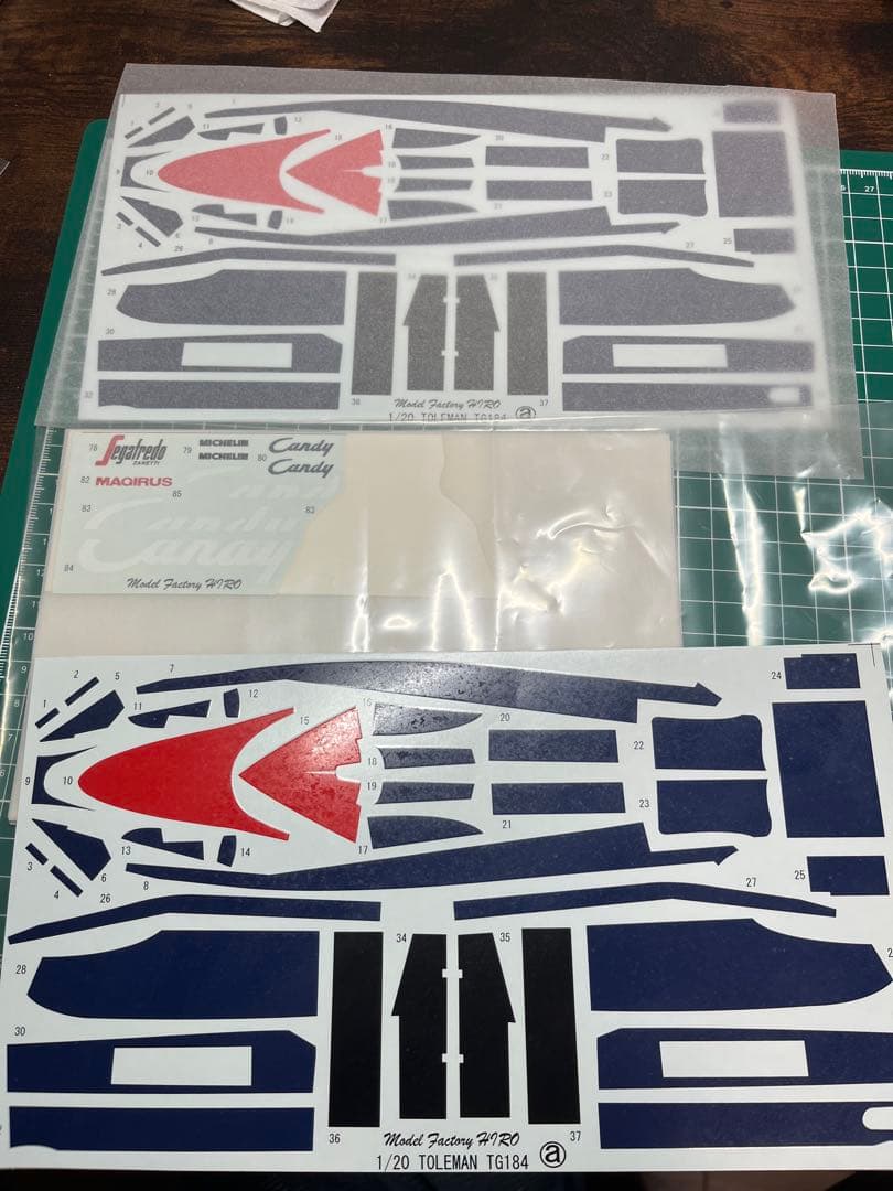 MFH 1/20トールマンTG184モナコGP